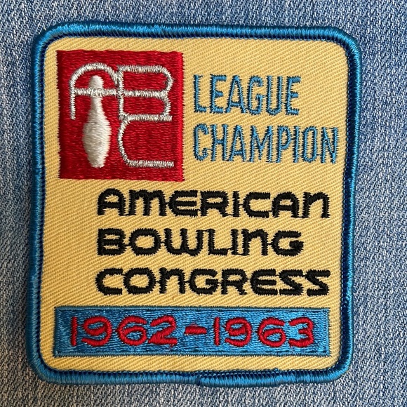 Source Unknown Accessories Vintage Womens Bowling League Patches